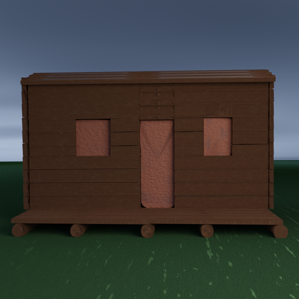 Model: Ancient Cabin